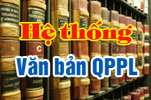 Hệ thống văn bản QPPL